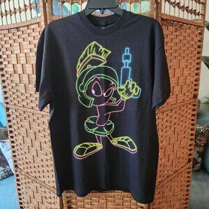 Looney Tunes Marvin the Martian Mens T-Shirt - Size Large